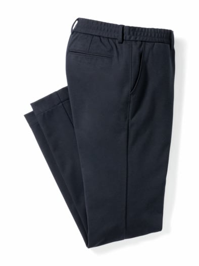 Extraglatt-Travelhose Marine