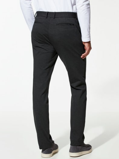 Extraglatt-Travelhose Anthrazit
