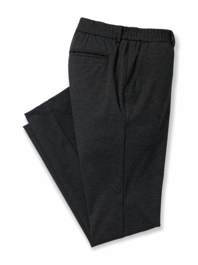Extraglatt-Travelhose Anthrazit