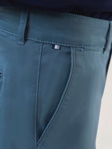 Chino Shorts Jeansblau