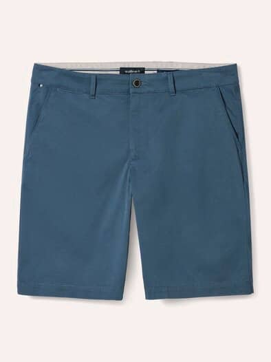 Walbusch Chino Shorts, Regular Fit, Blau, 30 9