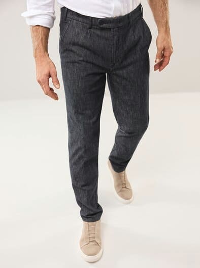 Premium Chino Blue Black