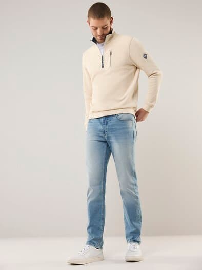 Jogger-Jeans Superstretch Bleached