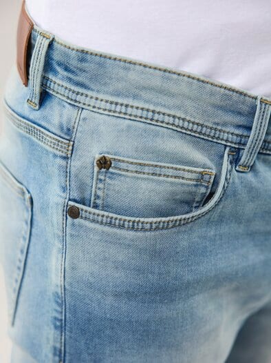 Jogger-Jeans Superstretch Bleached