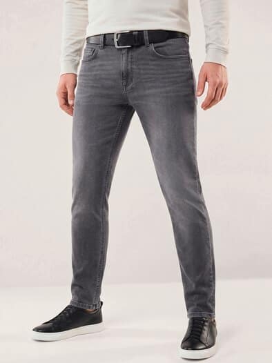 Jogger-Jeans Superstretch Grey