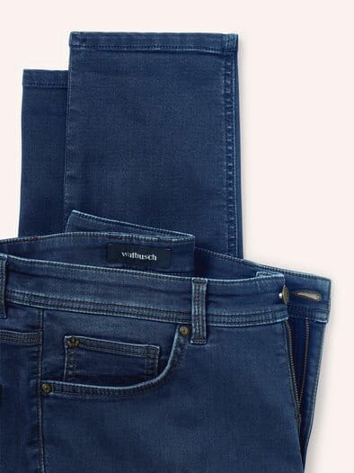 Jogger-Jeans Superstretch Mid Blue
