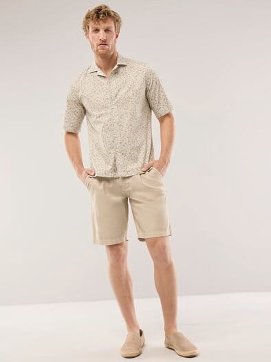 Leinenmix Bermudas Natur