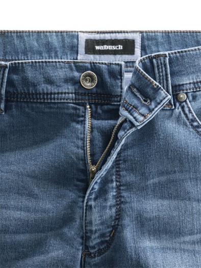 Jogger-Jeans Five Pocket Mid Blue