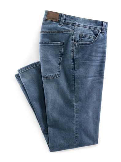 Jogger-Jeans Five Pocket Mid Blue