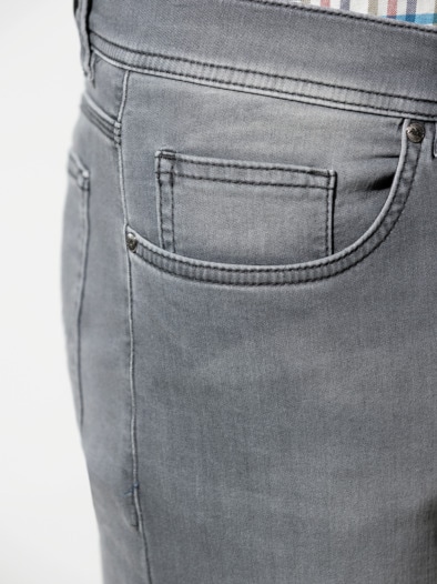 Jogger-Jeans Five Pocket Grey