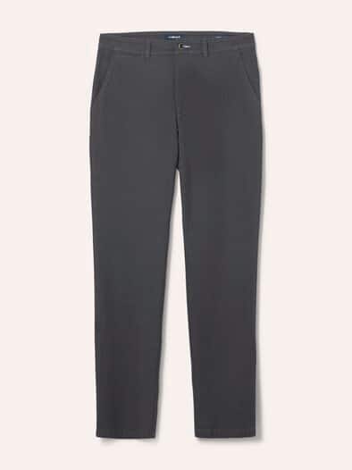 Chino aus Baumwollstretch Dunkelgrau