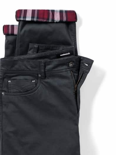 Extraglatt-Thermo Five Pocket Blauschwarz