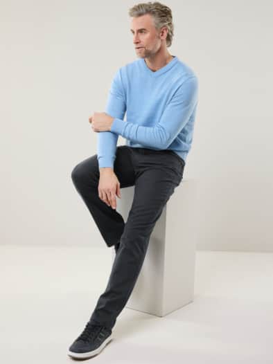 Extraglatt-Thermo Five Pocket Blauschwarz