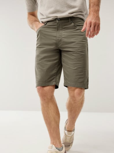 Ultraleicht Five Pocket Bermudas Khaki