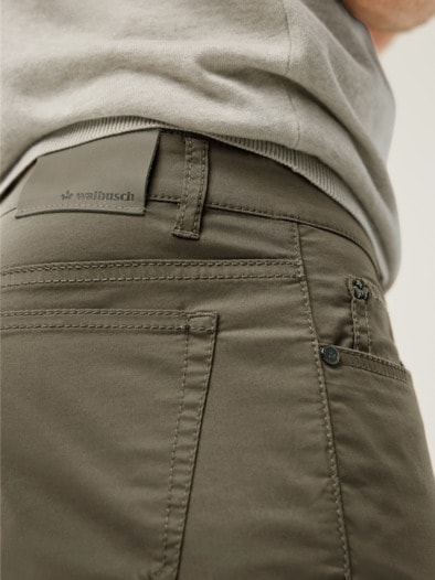 Ultraleicht Five Pocket Bermudas Khaki