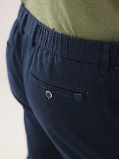 Wohlfühl Leinen-Hose Marine