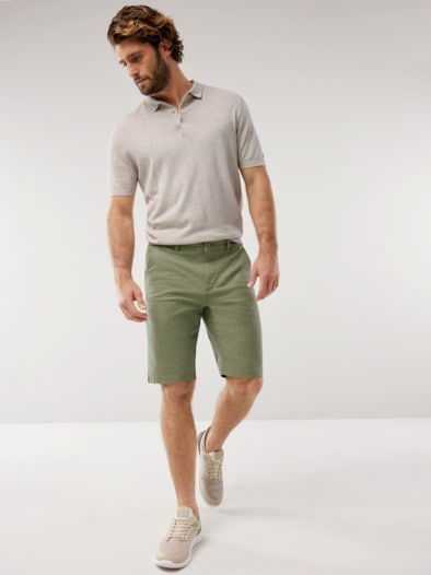 Leinen-Bermudas Frischekick Helloliv