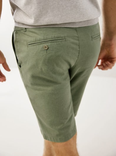 Leinen-Bermudas Frischekick Helloliv