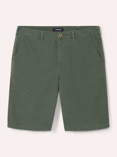 Leinen-Bermudas Frischekick Salbei