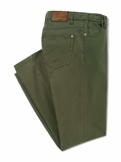 Extraglatt Dehnbund Five-Pocket Khaki