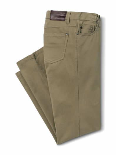 Extraglatt Dehnbund Five-Pocket Camel