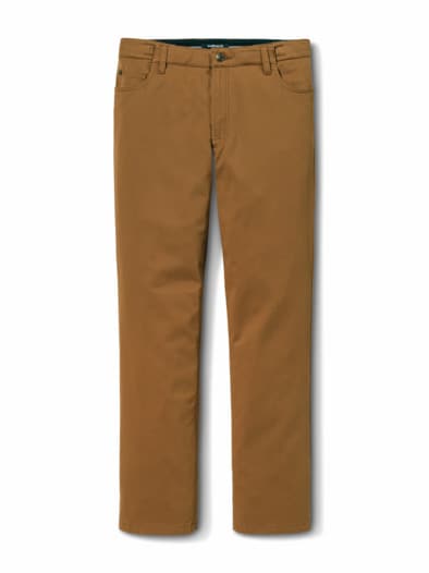 Extraglatt Dehnbund Five-Pocket Safran
