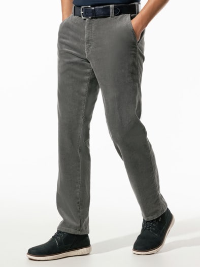 Thermo-Cord Chino Grau