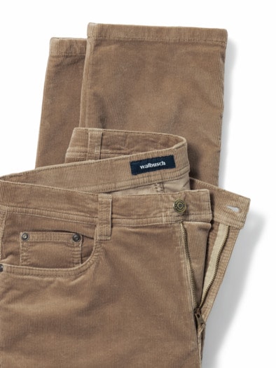 Premium-Cord Five-Pocket Camel