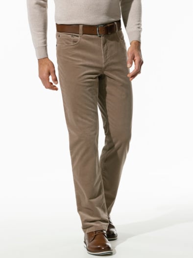 Premium-Cord Five-Pocket Camel