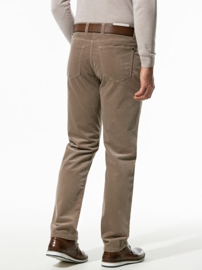 Premium-Cord Five-Pocket Camel