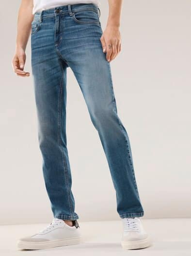 Comfort-Jeans Cashmereweich Light Blue