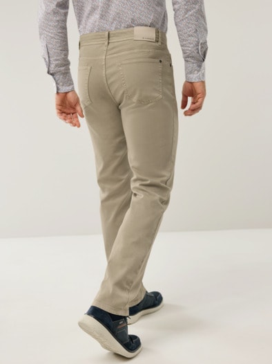 Ganzjahres Five-Pocket Safaribeige