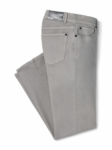 Ganzjahres Five-Pocket Hellgrau