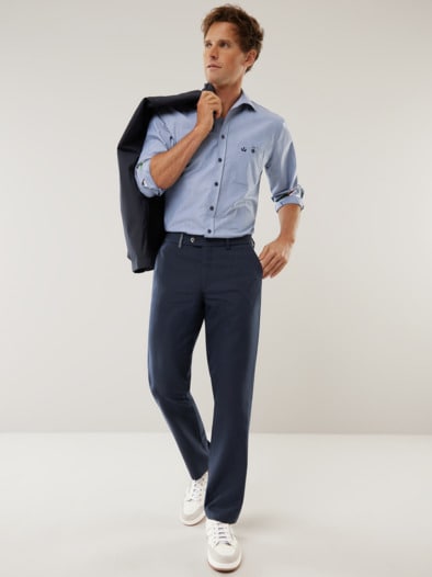 Cool-Wool Chino Marine