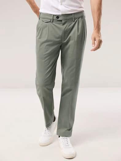 Feintwill Bundfalten-Chino Helloliv