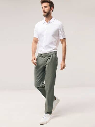 Feintwill Bundfalten-Chino Helloliv