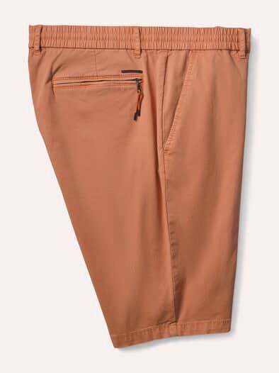 Urlaubs-Bermudas Baumwollstretch Apricot
