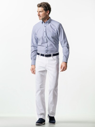 Extraglatt Flex Jeans Comfort Fit White