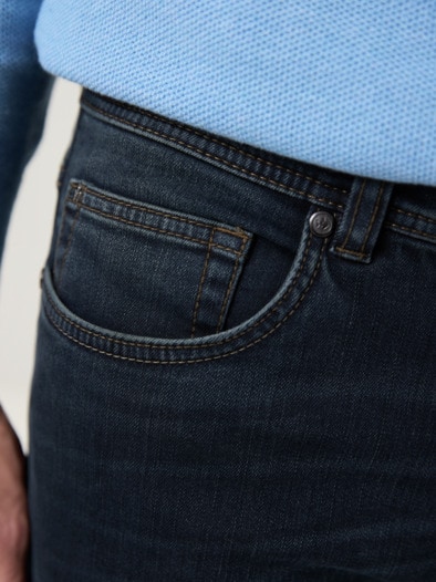 Husky-Jeans Five Pocket Dark Blue