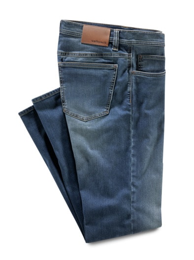 Husky-Jeans Five Pocket Antique Blue