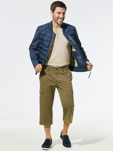 8-Taschen-Cargo 7/8 Khaki