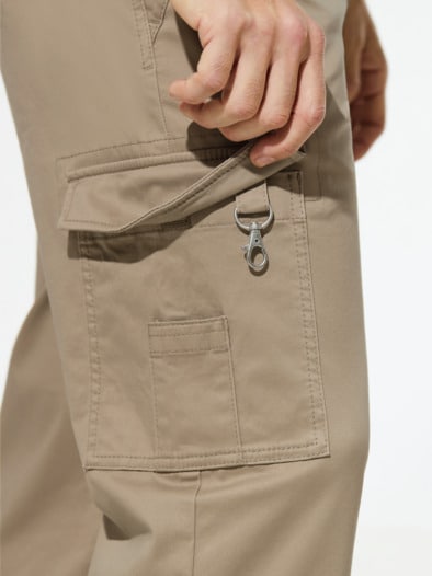 8-Taschen-Cargo 7/8 Safaribeige