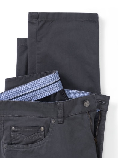 Extraglatt High Stretch Five-Pocket Anthrazit