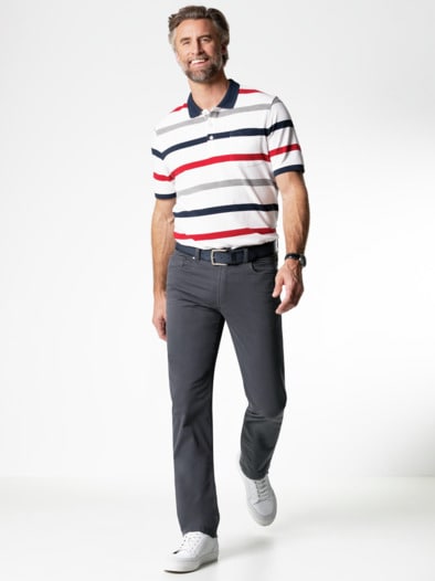 Extraglatt High Stretch Five-Pocket Anthrazit