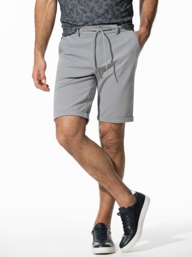 Bermudas Stretch & Relax Hellgrau