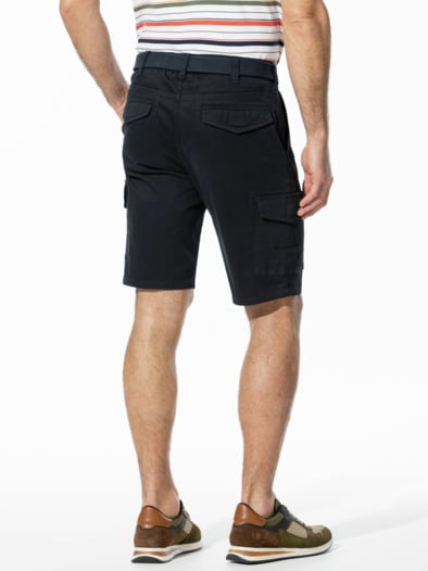 8-Taschen-Cargo-Bermudas Marine