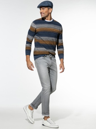 Ultraleicht-Jeans Klimakontrolle Light Grey