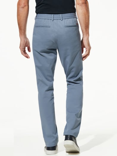 Chino Stretch&Relax Rauchblau