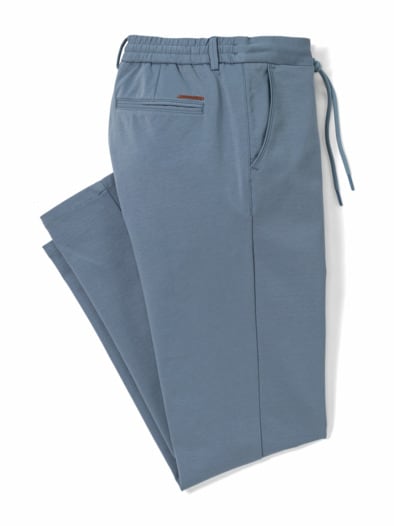 Chino Stretch&Relax Rauchblau