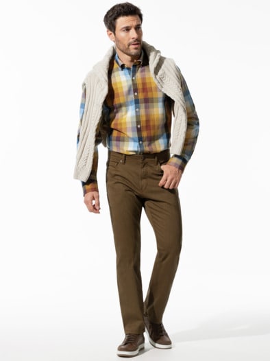 Bicolor Five-Pocket Supersoft Bernstein